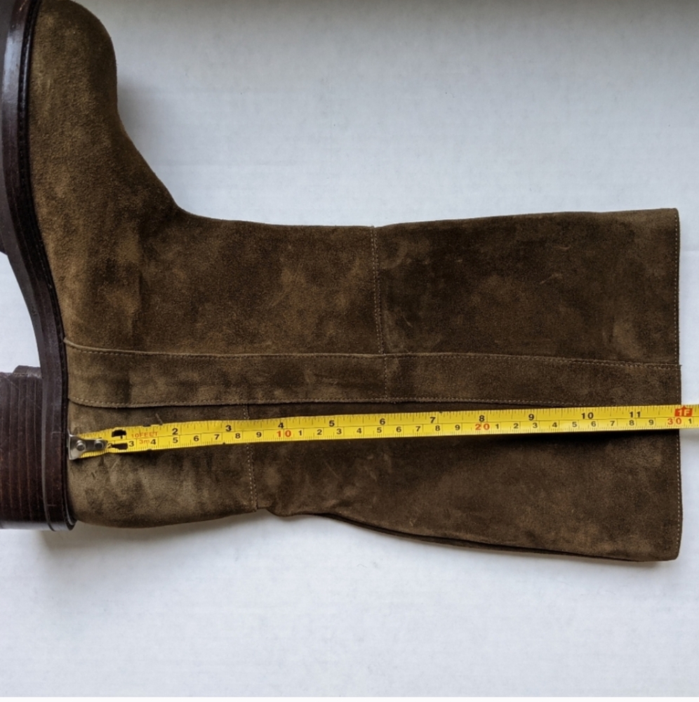 Marni Brown Suede Boots with Lug Sole - Picture 14 of 16